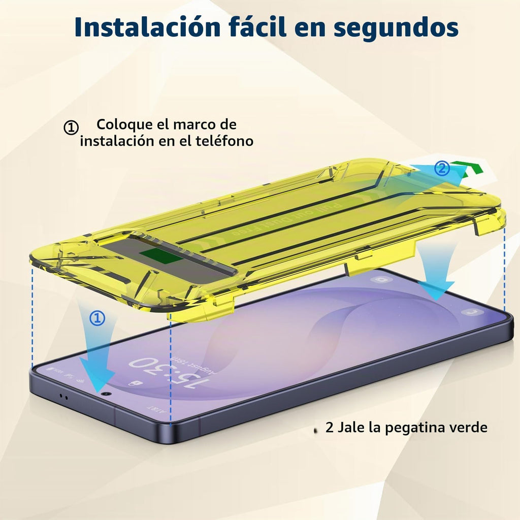 Paquete de 2 protectores de pantalla de privacidad para Samsung