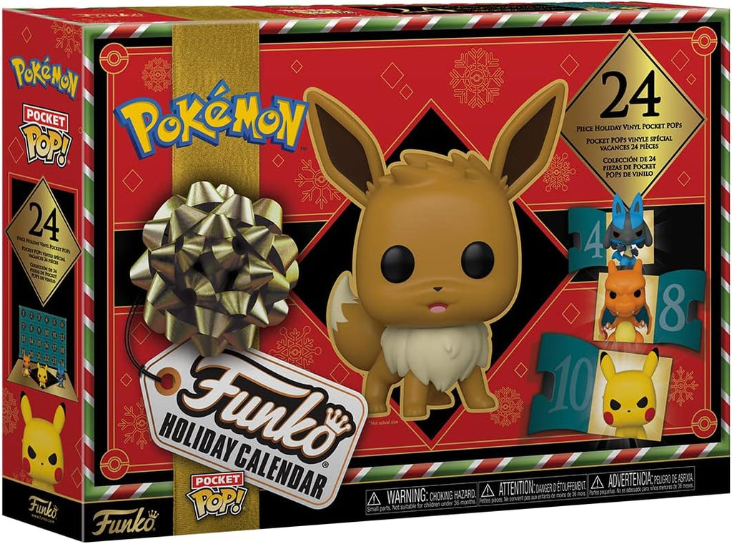 Funko Pop! Countdown Calendar: Pokemon - 24 Days de Surprises
