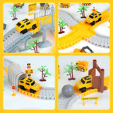BEMITON Pista de Carreras de Construcción Juguetes para Niños - Reg...
