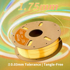 ERYONE Filamento PLA de seda para impresora 3D de 0.069 in +\/- 0.0...