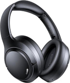 Auriculares inalámbricos sobre la oreja, auriculares portátiles, cómodos orejeras para correr, senderismo, uso en la oficina