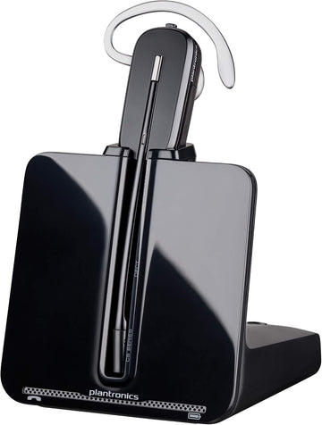 Plantronics - Auriculares DECT inalámbricos CS540 (Poly) - Oreja única (Mono) Convertible (3 estilos de uso) - Se conecta al teléfono de escritorio - Micrófono con cancelación de ruido