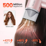 Secador de pelo, 160,000 rpm, secador iónico de alta velocidad para...