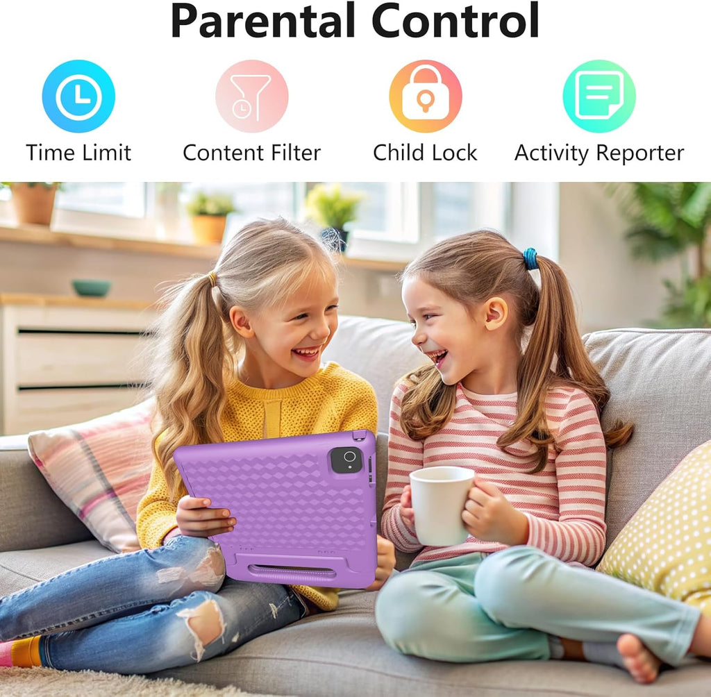 JREN Tablet para Niños ｜ 10 Pulgadas 64GB Android 14 ｜ Octa-core ｜...