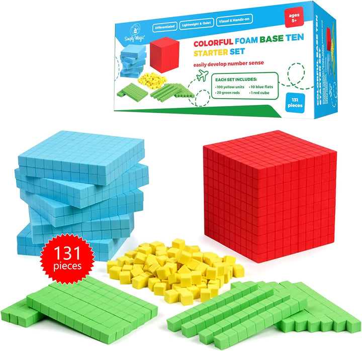Simply magic 131 bloques de base de espuma para