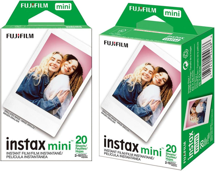 Fujifilm Paquete de 2 películas instantáneas instax mini, paquete d...
