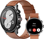 Kieslect Reloj inteligente para hombres y mujeres, compatible con Android y iPhone, pantalla AMOLED de 1.43 pulgadas, rastreador de actividad física con respuesta/hacer llamadas, monitor de frecuencia cardíaca impermeable IP68/sueño/SpO2, más de 100 modos