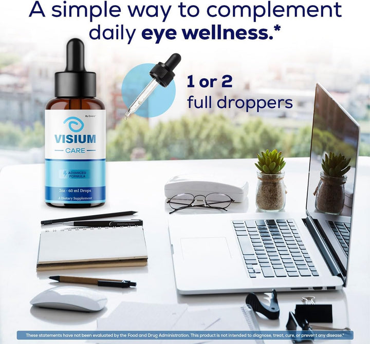 Visium Care Drops - Gotas líquidas orales oficiales VisiumCare Adva...