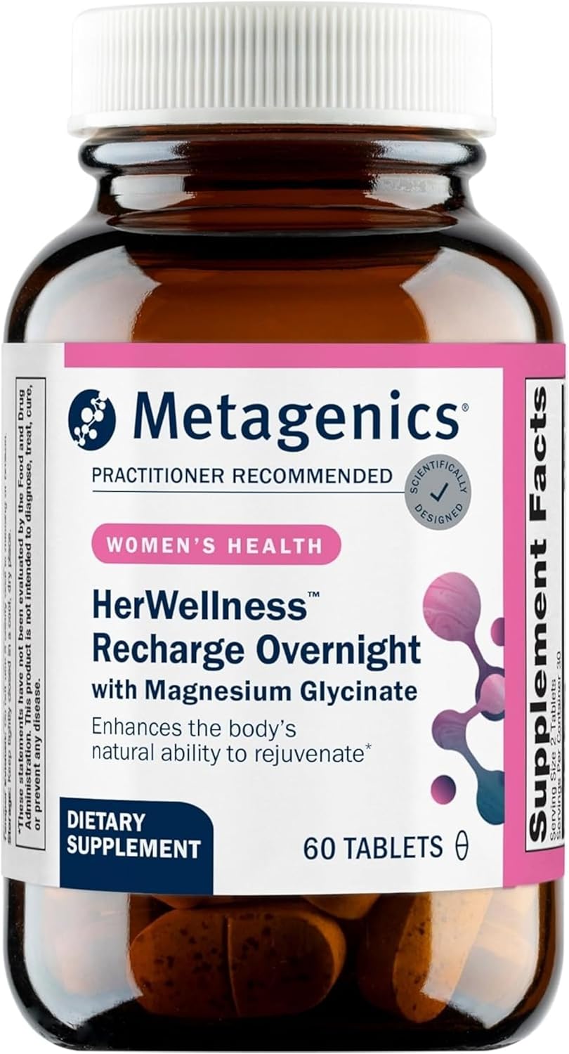 Metagenics HerWellness Recharge Overnight - Apoyo para dormir para...