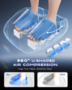 Masajeador de pies con calor para neuropatía, [2026 actualizado], masajeador de pies shiatsu de amasamiento profundo para fascitis plantar, se adapta a hombres talla 14