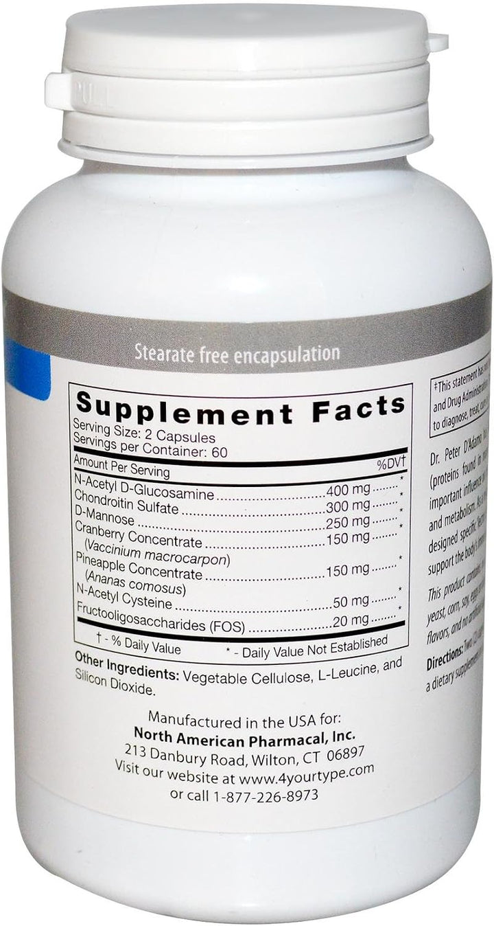 D'Adamo Nutrición Personalizada Deflect A, 120 unidades