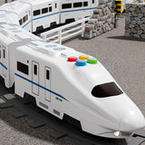 Tren eléctrico para niños juguetes educativos de