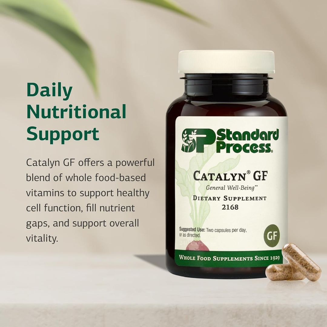 Standard Process Catalyn Sin gluten, 240 cápsulas, 120 porciones