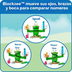 hand2mind Numberblocks Blockzee Conjunto de Actividades, 61 Cubos MathLink, Balanza