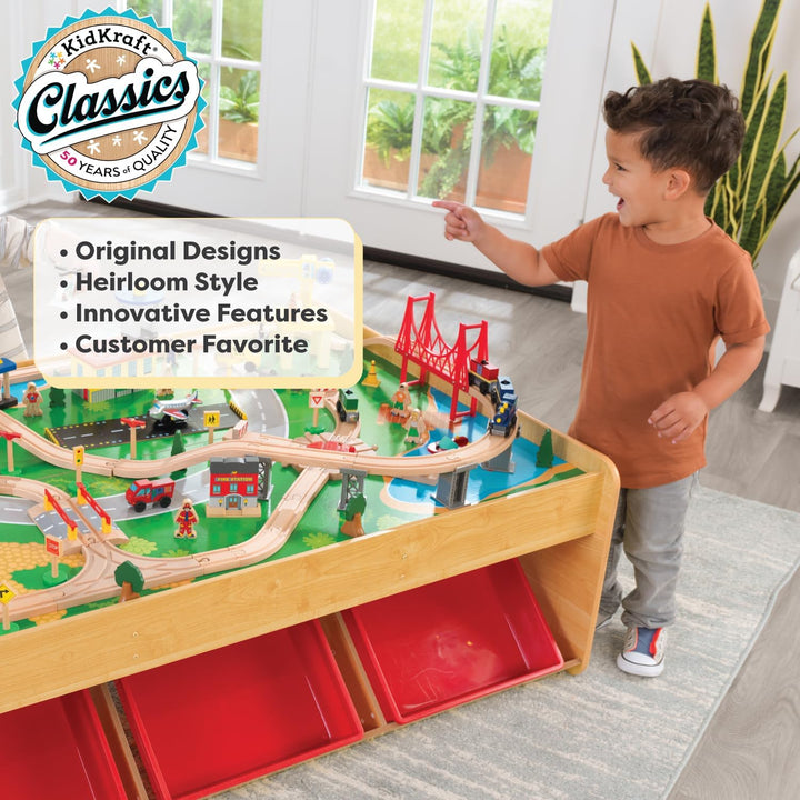 KidKraft, Mesa y Set de Tren de cataratas