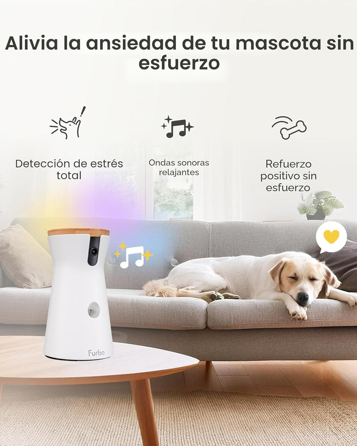 Furbo Cámara para perros de 360° [requiere suscripción] Desbloqueo...