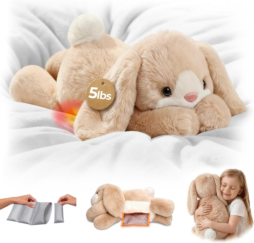 Mewaii Animales de peluche con peso para adultos y niños, de 2 a 5...