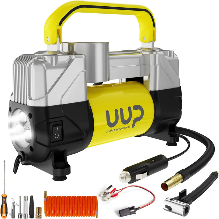 UUP Inflador de Neumáticos Compresor de Aire, 150PSI 12V DC Doble C...