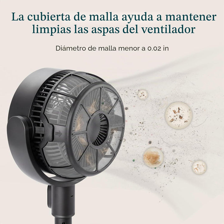 LEVOIT Ventilador de pie para dormitorio, ventilador de pedestal os...