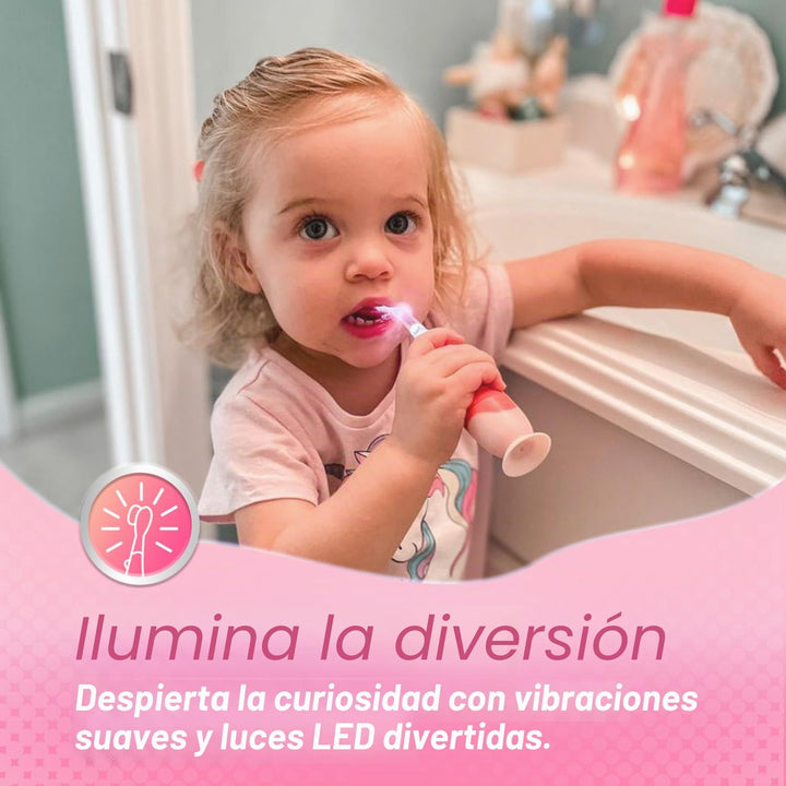 Papablic Cepillo de Dientes Eléctrico Sónico para Niños Pequeños de...