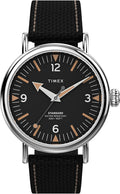 Reloj analógico para hombre Timex Standard de 3 agujas 40 mm | Luz INDIGLO y agujas luminiscentes | Correa ajustable y resistente | Resistencia al agua 50M
