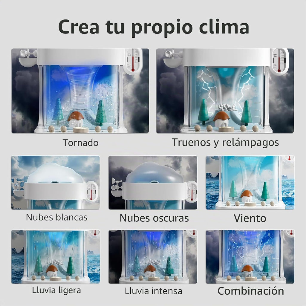 Science Can Juguetes interactivos de laboratorio de meteorología, juguetes