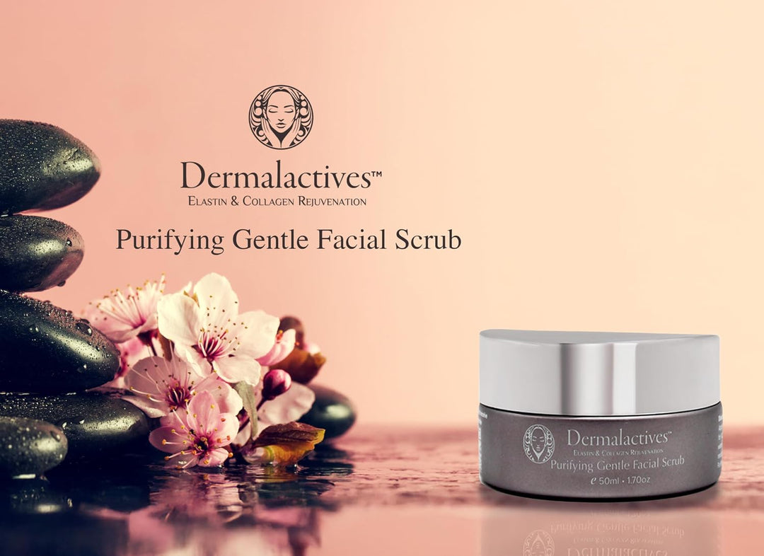Dermalactives Exfoliante facial suave purificante
