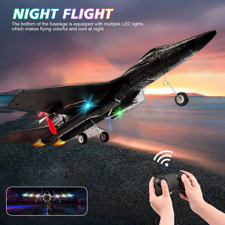 RoofWorld Nueva actualización de avión SU27 RC, juguetes de combate...