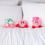 Club Mocchi Mocchi - Peluche de Kirby durmiendo, juguetes esponjosos de Kirby, animales de peluche coleccionables y lindos, regalos para juegos y decoración de sala de juegos