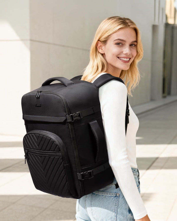 LOVEVOOK Mochila de viaje para mujeres y hombres, bolsa de viaje pa...