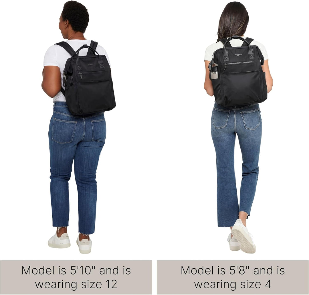 Baggallini Soho Backpack - Mochila de viaje para laptop para mujer,...