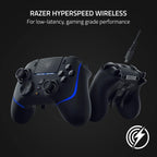 Control inalámbrico Razer Wolverine V2 Pro para PlayStation, Negro