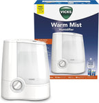 Humidificador Vicks, de rocío cálido con apagado automático., V745A/V745-JUV, gris, 1, 1
