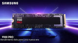 Samsung SSD 9100 PRO 1TB, PCIe 5.0x4 M.2 2280, velocidades de lectu...