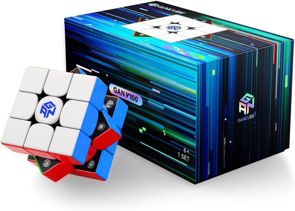 GAN V100 Leap, 3x3 Speed Cube Puzzle magnético para Cubers