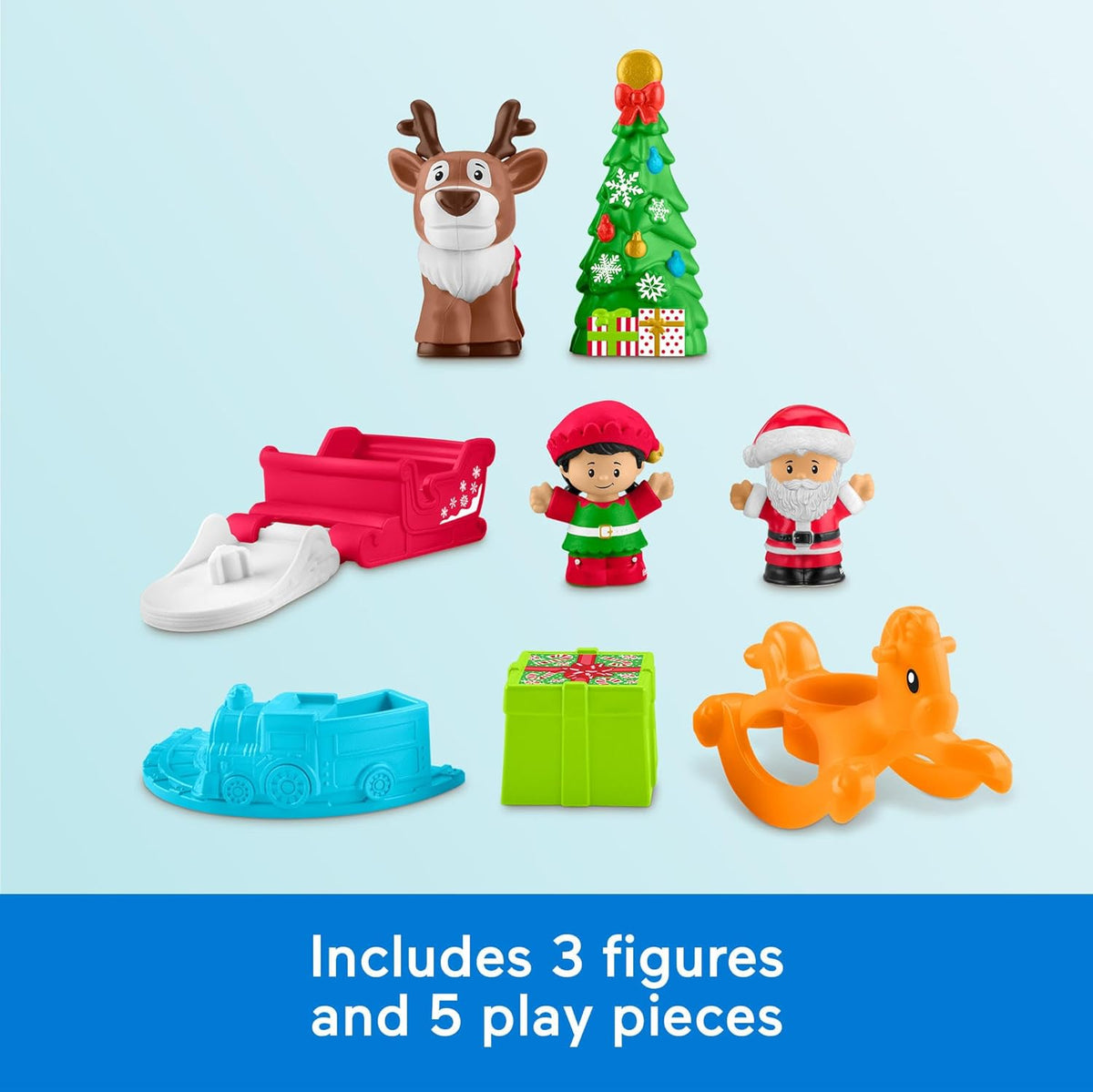 Fisher-Price Set de regalo de Navidad Little People