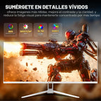 CRUA - Monitor de juegos ultraancho WQHD 165Hz IPS de 34 pulgadas,...