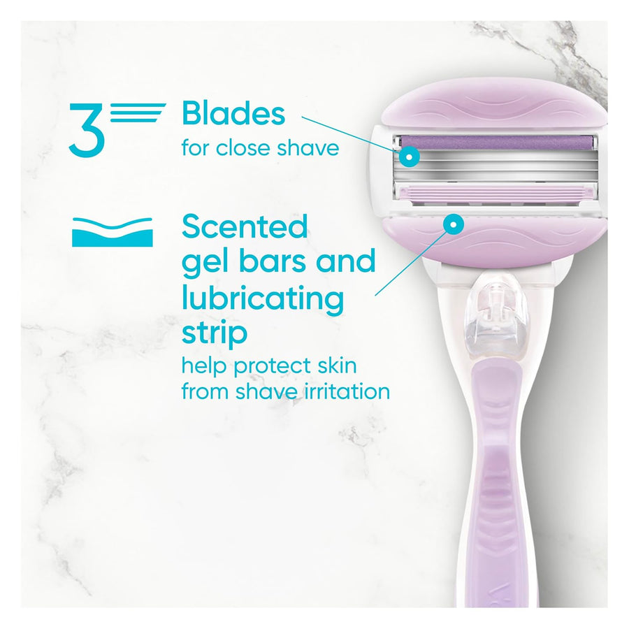 Gillette Venus ComfortGlide Freesia - Recambios de maquinilla de af...
