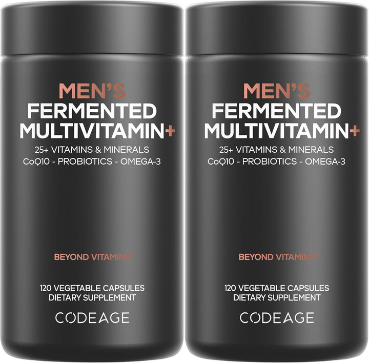 Codeage Multivitamínico diario para hombres \u2013 Más de 25 vitami...