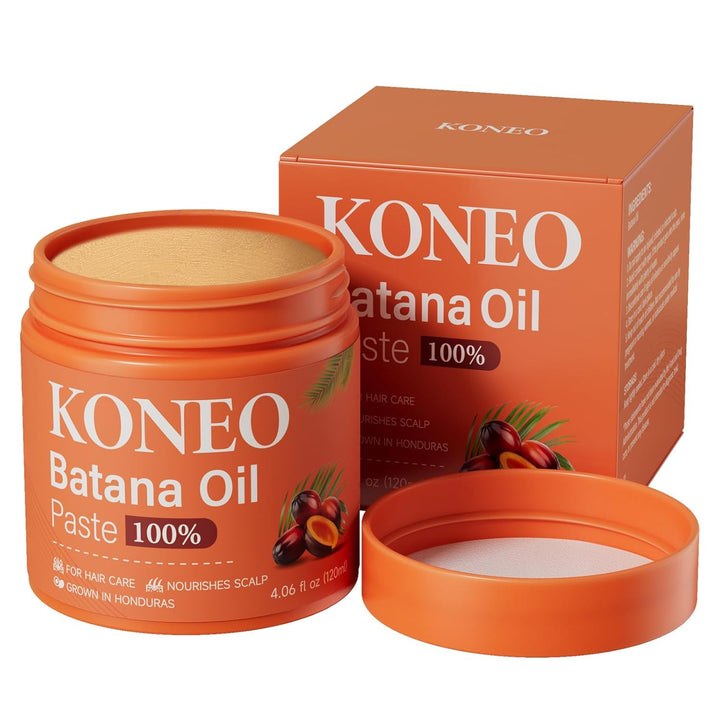 KONEO Crema para el crecimiento del cabello para aceite de batana 1...