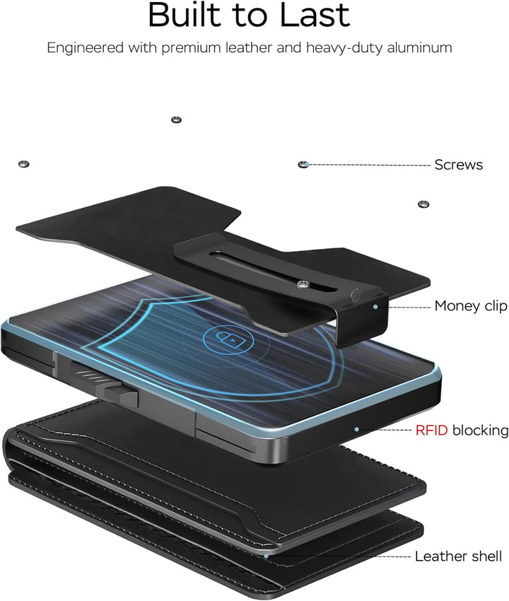 Vast Scenery Cartera RFID para hombre con soporte AirTag \u2013 Sop...