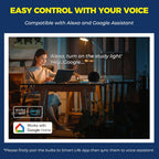 E12 Bombillas Inteligentes que funcionan con Alexa/Google Home, 4PZS