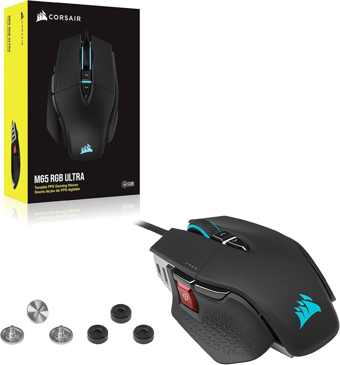 Corsair M65 RGB Ultra Tunable FPS Gaming Mouse Marksman Sensor ópti...