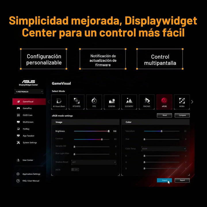 ASUS TUF Gaming Series 5 Monitor para juegos de 24.5 pulgadas 1080P...