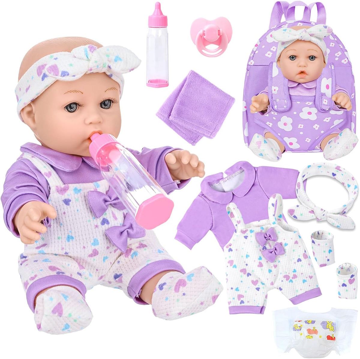UZIDBTO Muñeca bebé