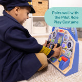 Melissa Doug Tablero de instrumentos de piloto