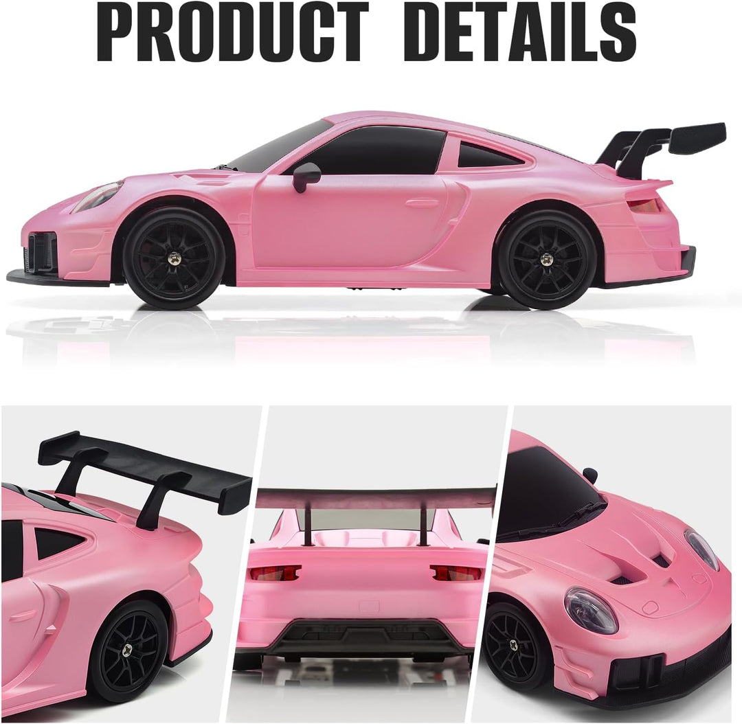 Aka Supaku Coche de deriva a control remoto, 1:24 4WD, vehículo con...