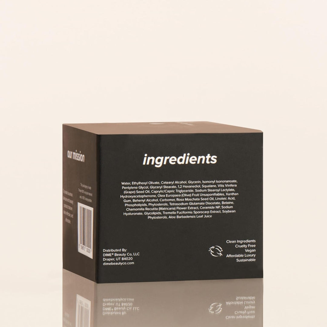 DIME Beauty Crema de noche restauradora, hidratante facial con cera...