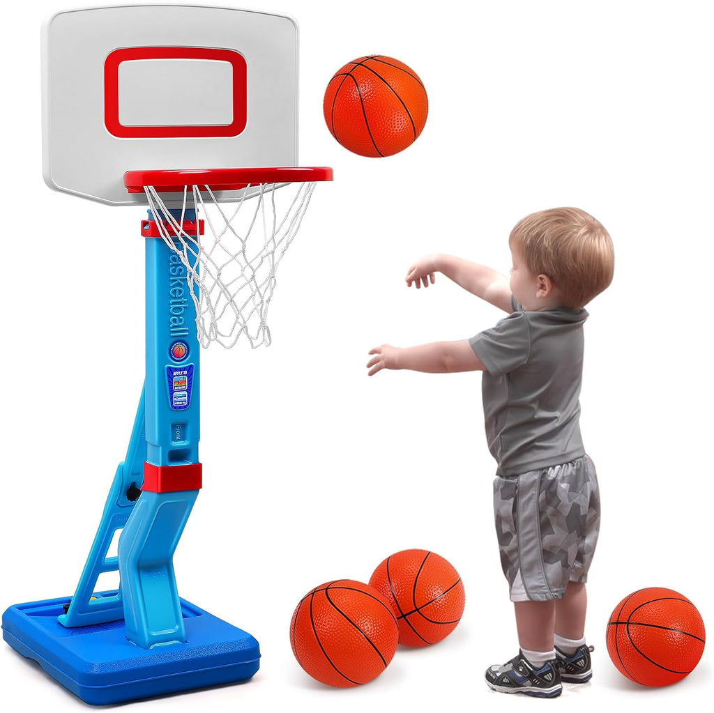 Aro de Baloncesto para Niños pequeños - Mini Canastas de Balón para Interior y Exterior