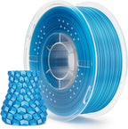 ELEGOO Filamento PLA seda para impresora 3D de 0.07 in, azul cielo,...